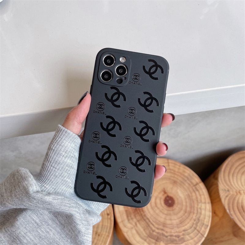 Black Stain Phone Case For iPhone