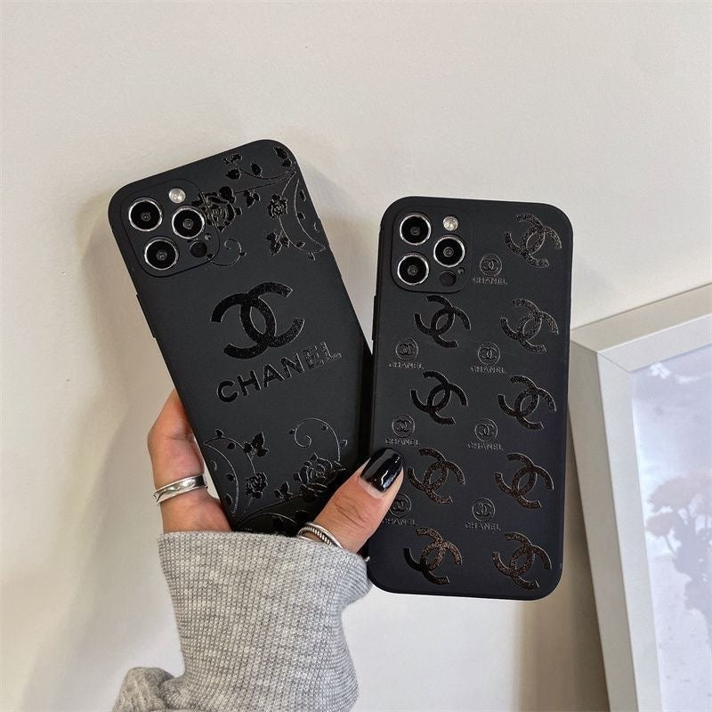 Black Stain Phone Case For iPhone