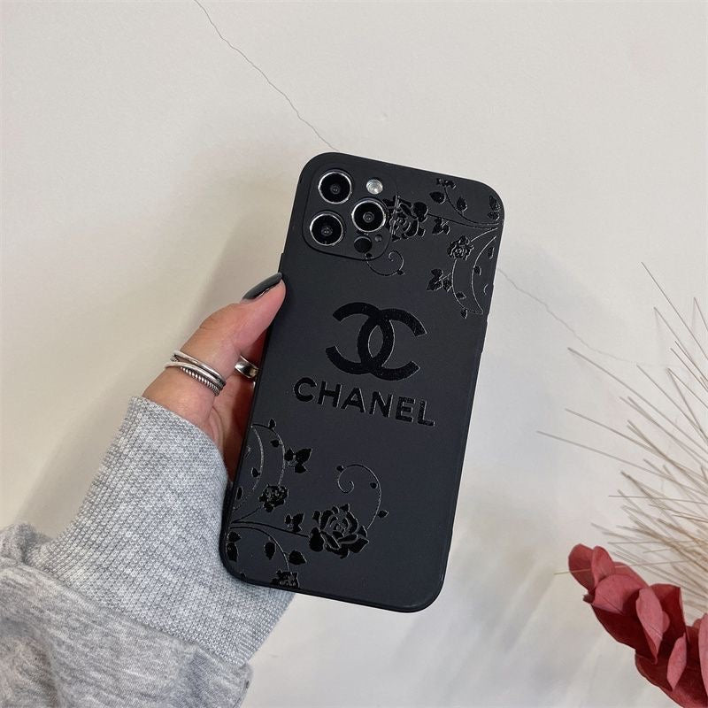 Black Stain Phone Case For iPhone