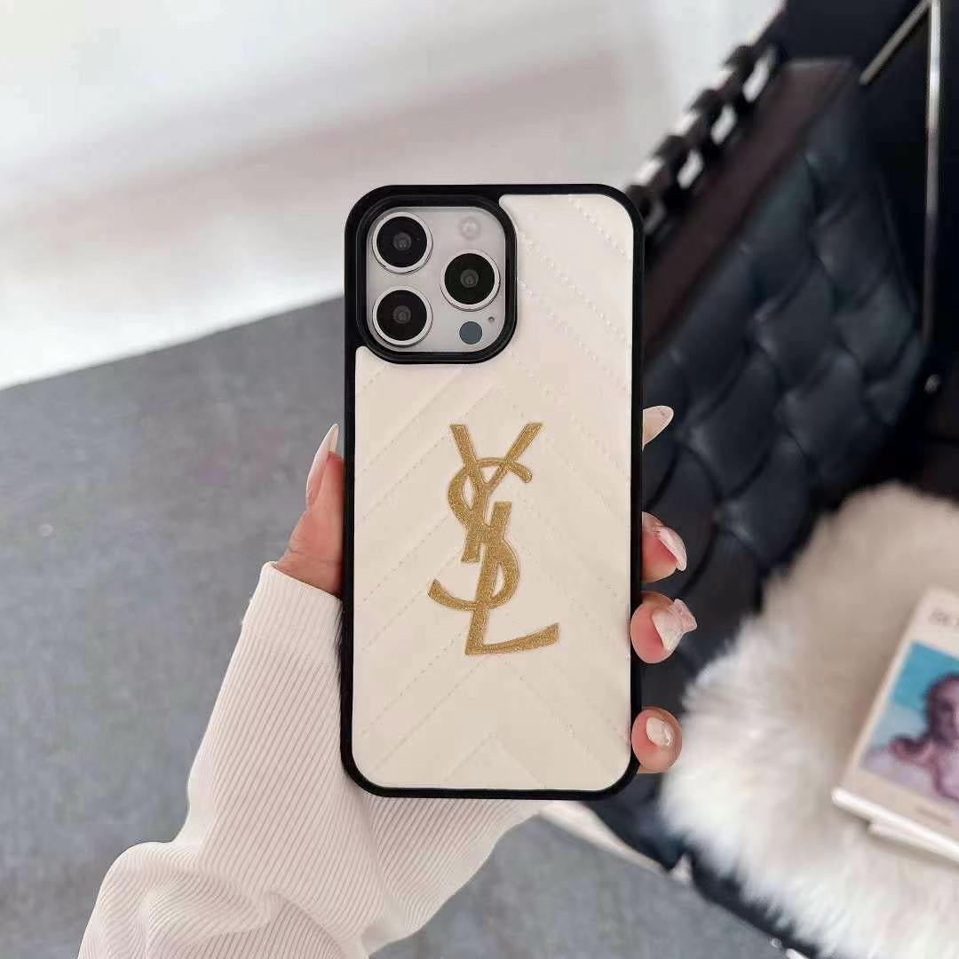 Texture Gold Phone Case For iPhone