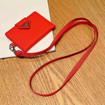 Fancy Portable With Strap Coin Wallet