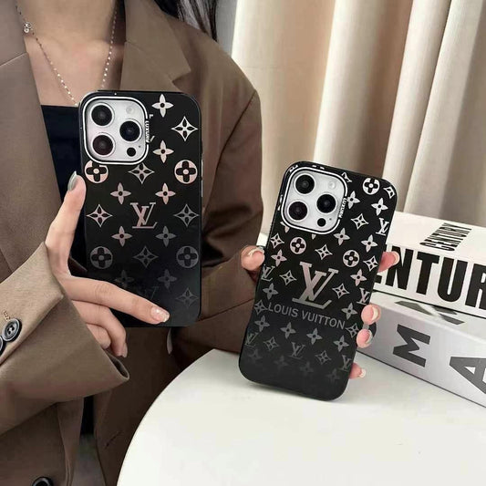 Black Pattern Phone Case For iPhone