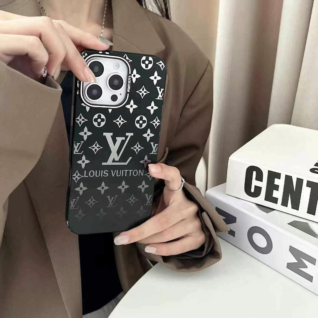 Black Pattern Phone Case For iPhone