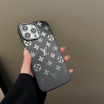 Black Pattern Phone Case For iPhone