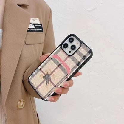 Beige Hard Phone Case For iPhone