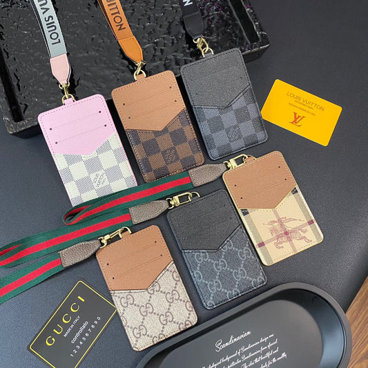 Trendy Portable Work Card Holder