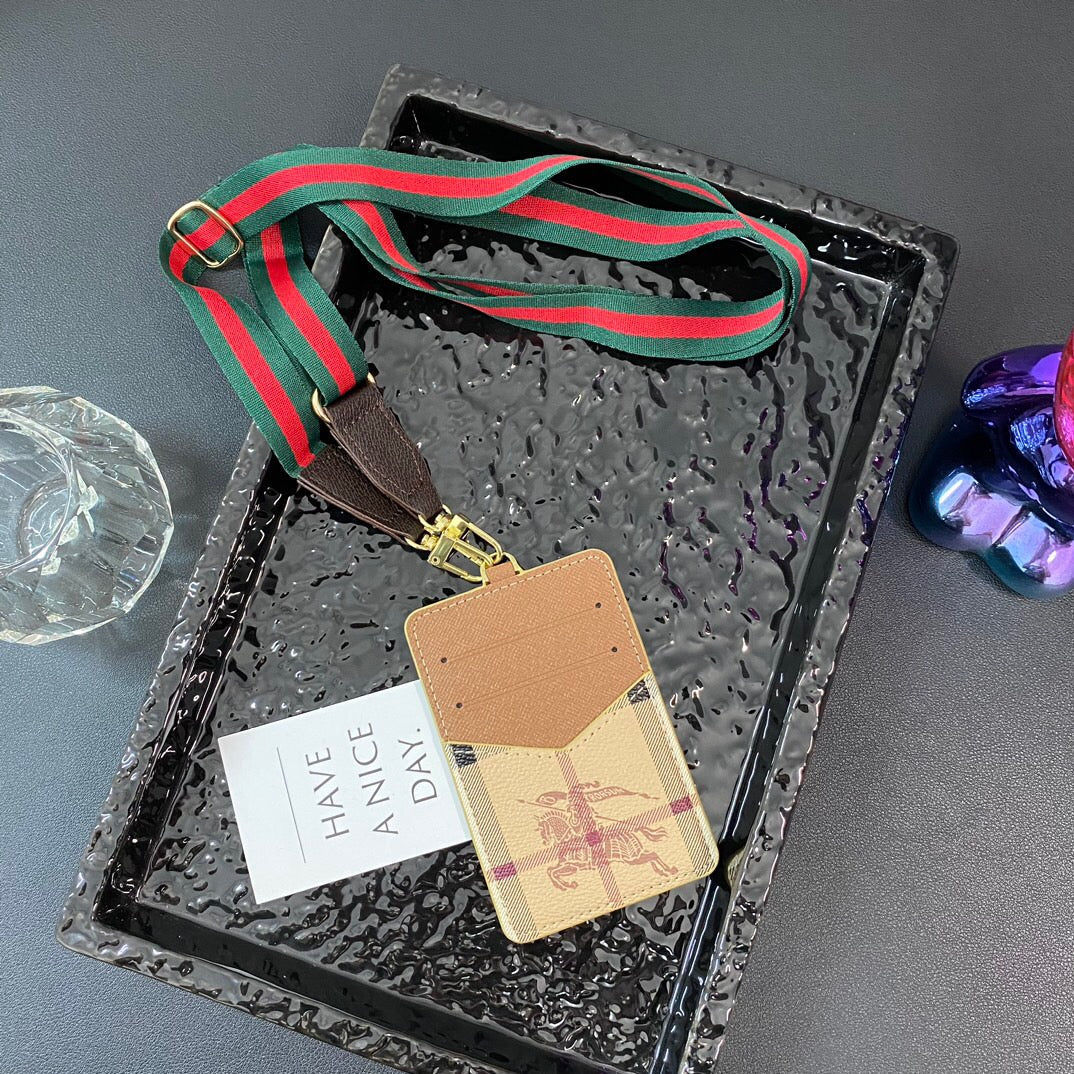 Trendy Portable Work Card Holder