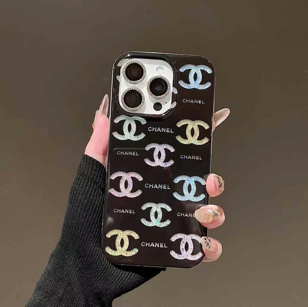 Colorful Black Phone Case For iPhone