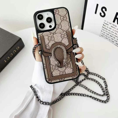 Colorful Card Holder Phone Case For iPhone