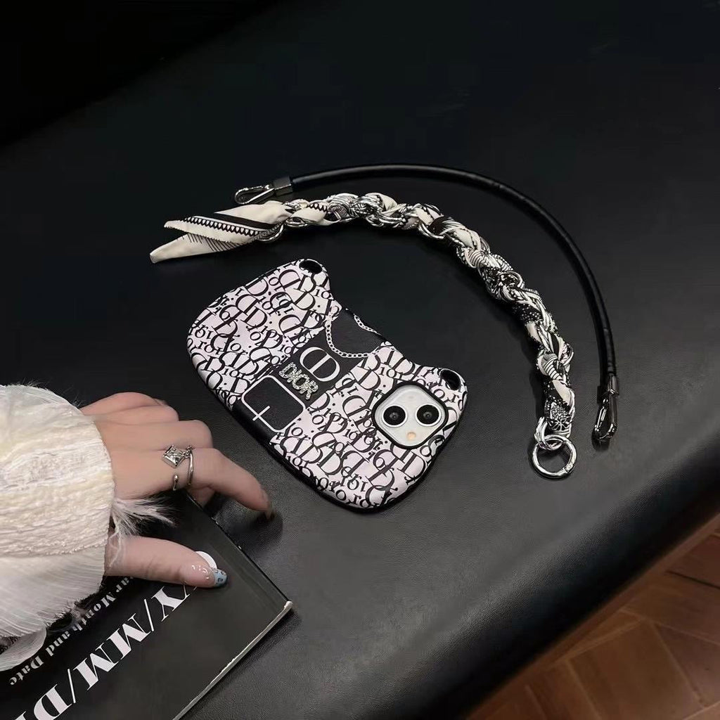Handyhülle mit Ketten-Design für iPhone