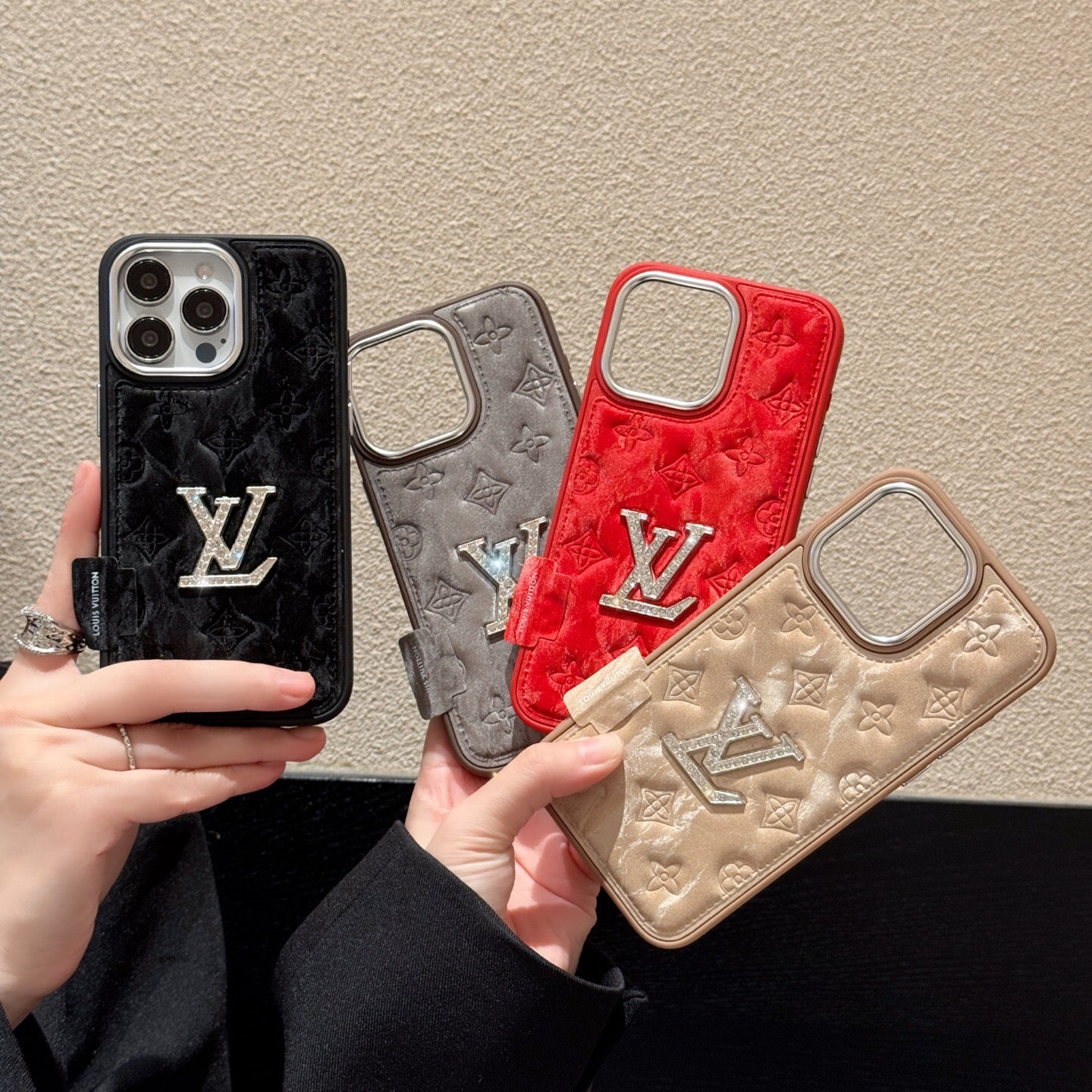 Velvet Protective Phone Case For iPhone