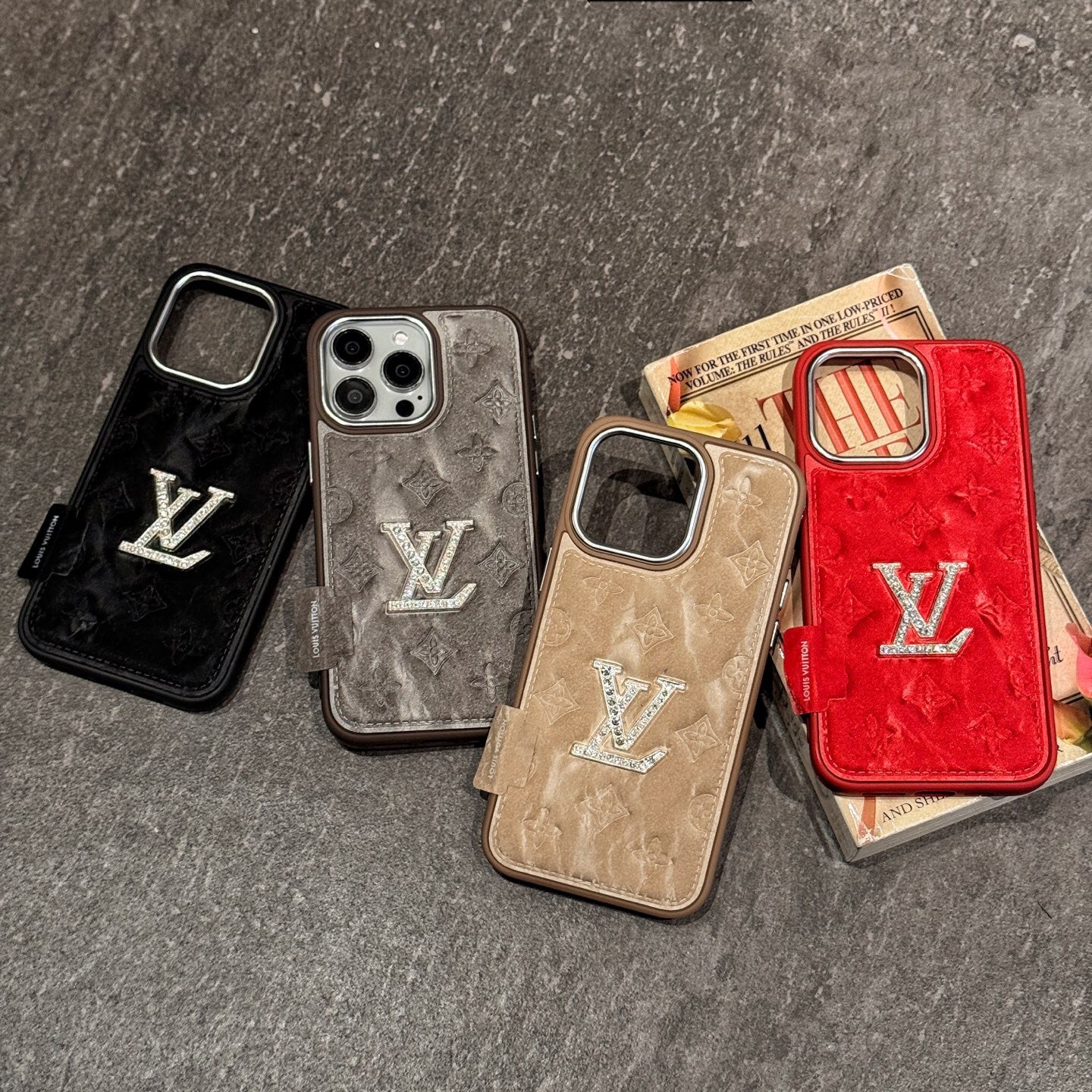Velvet Protective Phone Case For iPhone