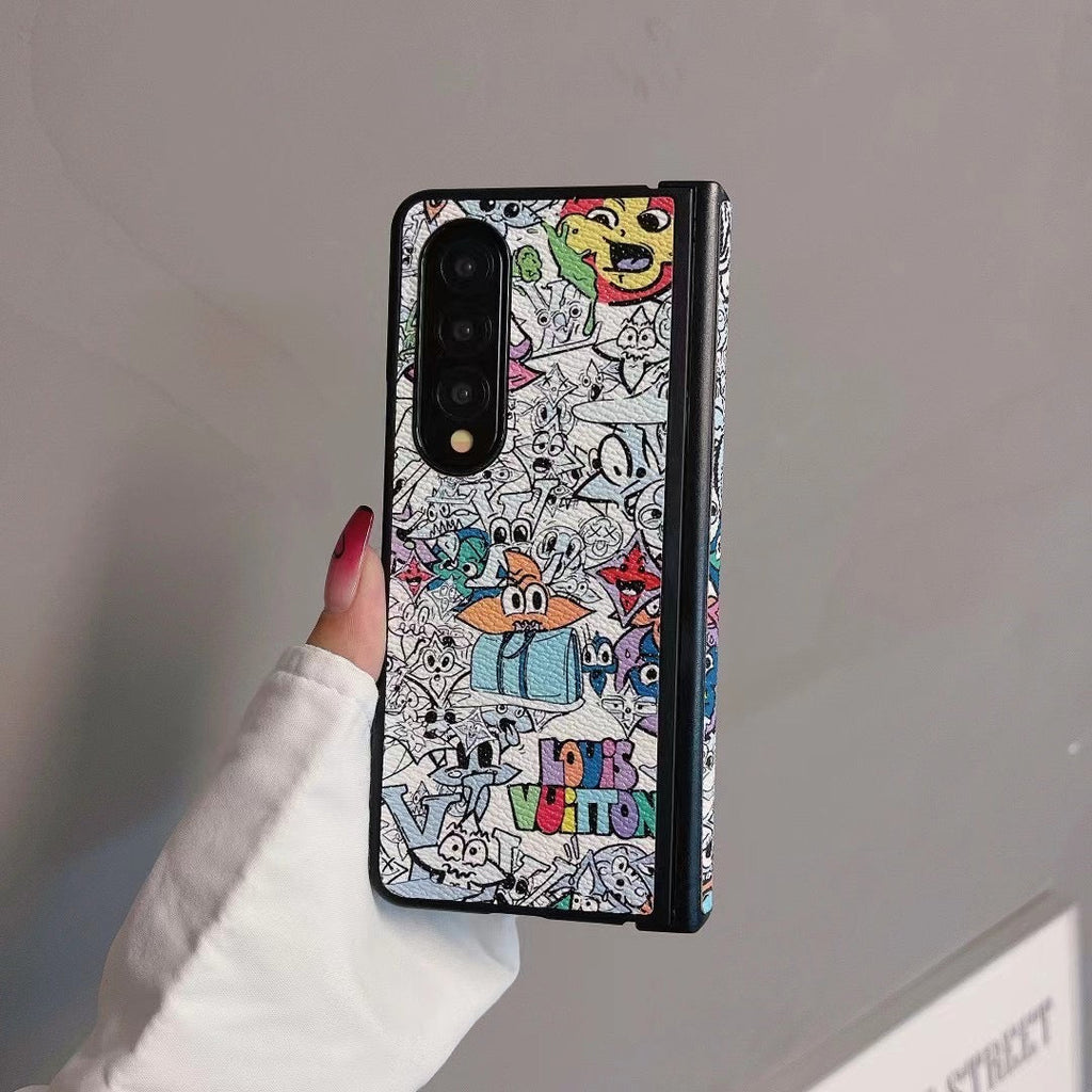 Blaue Fashion Galaxy Hülle für Samsung 