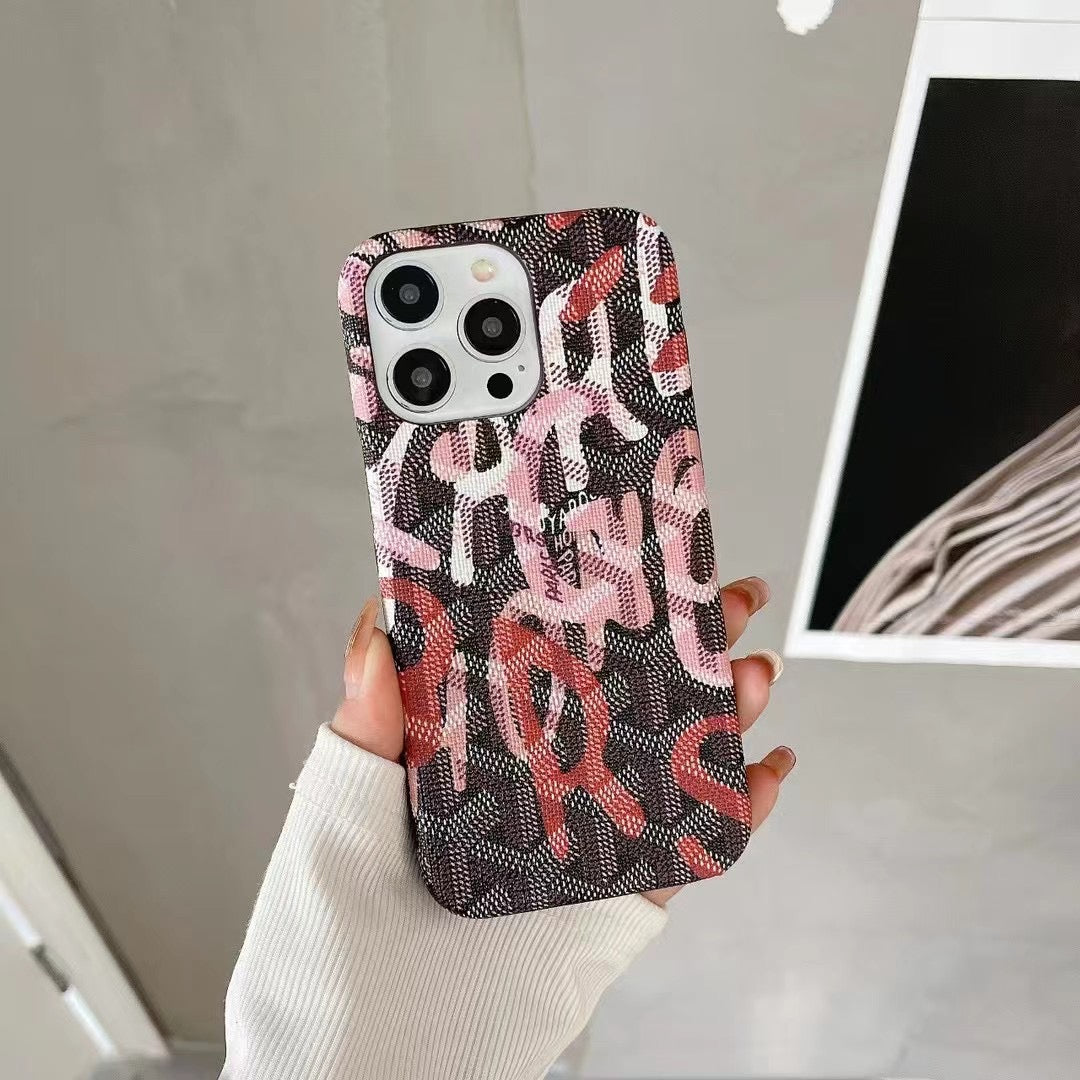 Schwarzes, mehrfarbiges Galaxy-Case für Samsung