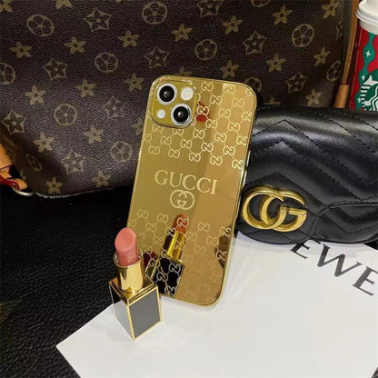 Fashion Golden Phone Case For iPhone