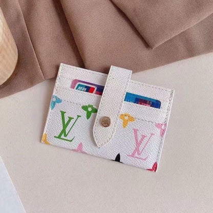 Rose Card Holder Wallet