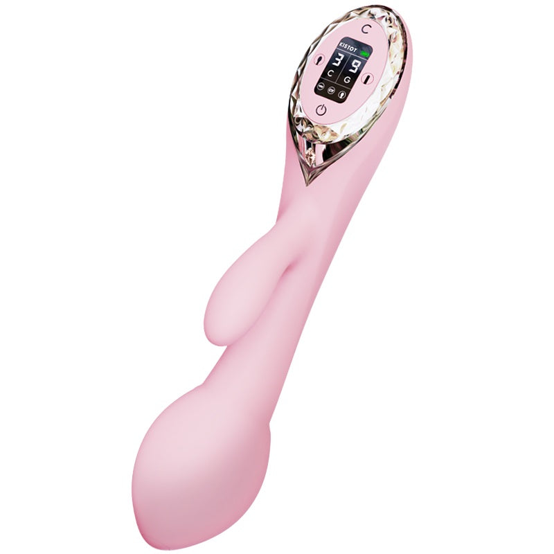 Dildo vibrante gonfiabile a forma di coniglio KISTOY A-King Air