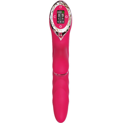 KISTOY A-King Max Dildo vibrante a forma di coniglio che spinge e succhia