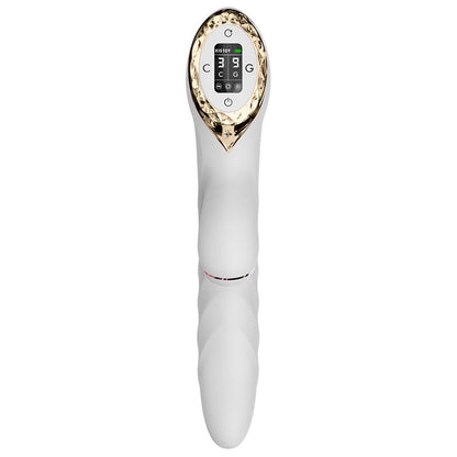 KISTOY A-King Max Dildo vibrante a forma di coniglio che spinge e succhia