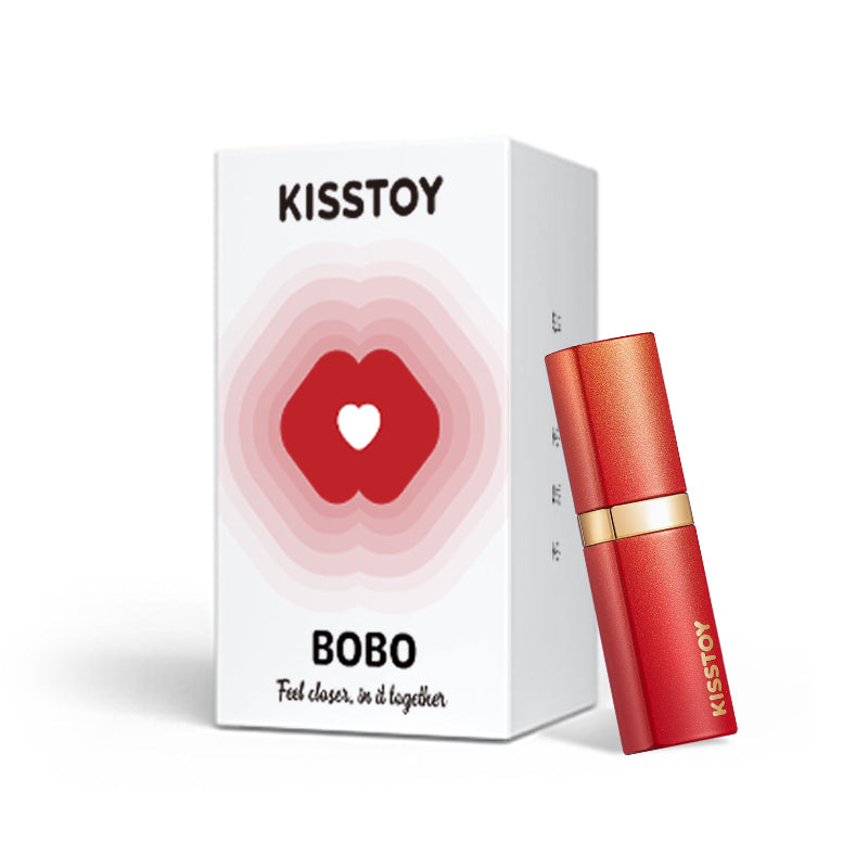KISTOY Bobo Lipstick Vibratore per Clitoride con Suzione Controllato da App