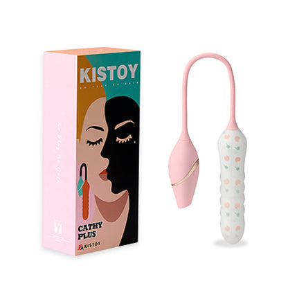 KISTOY Cathy Plus Vibratore a uovo con spinta e suzione