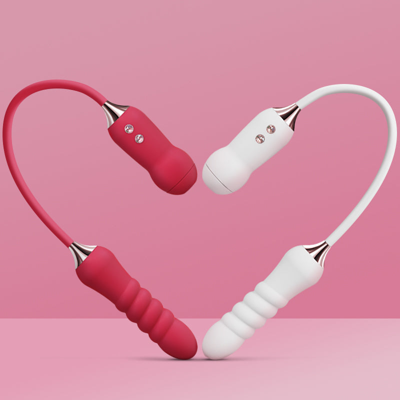 KISTOY Cathy - Vibratore a uovo che spinge e succhia