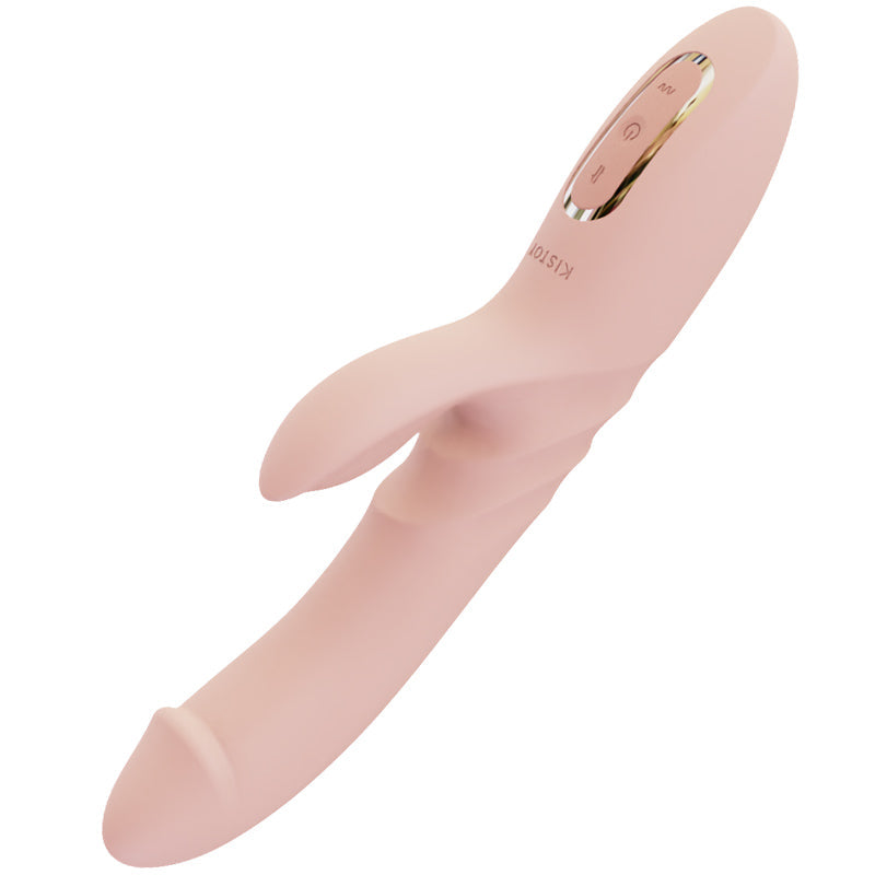 KISTOY Katy Pro Dildo vibrante a forma di coniglio