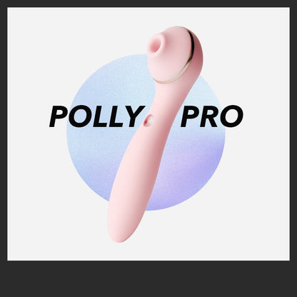 KISTOY Polly Pro Vibratore per il punto G e aspirazione del clitoride controllato da app