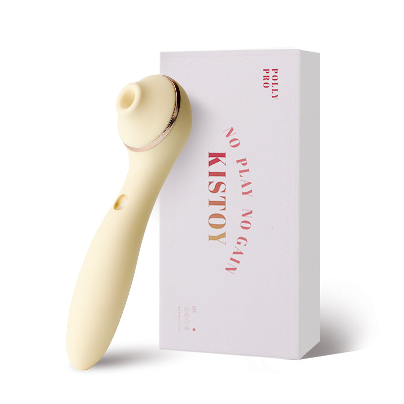 KISTOY Polly Pro Vibratore per il punto G e aspirazione del clitoride controllato da app
