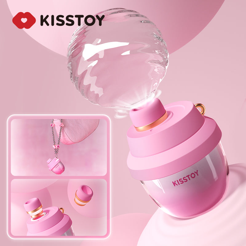 Vibratore per clitoride con ventosa KISTOY Sweety Cup