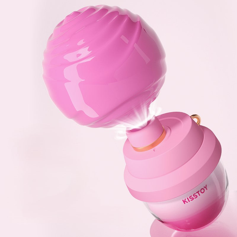 Vibratore per clitoride con ventosa KISTOY Sweety Cup
