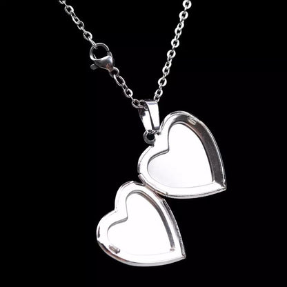 Mood Necklace With 2000s Heart Pendent