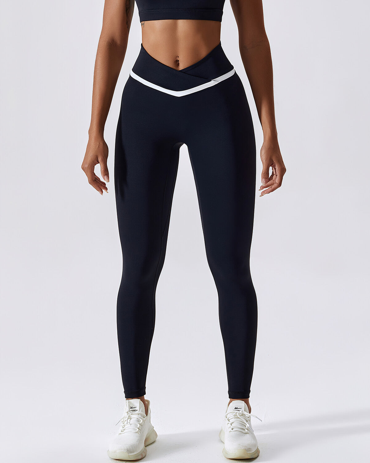 Leggings senza cuciture Natalie - Nero