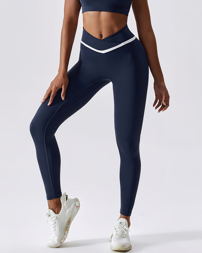 Leggings senza cuciture Natalie - Blu