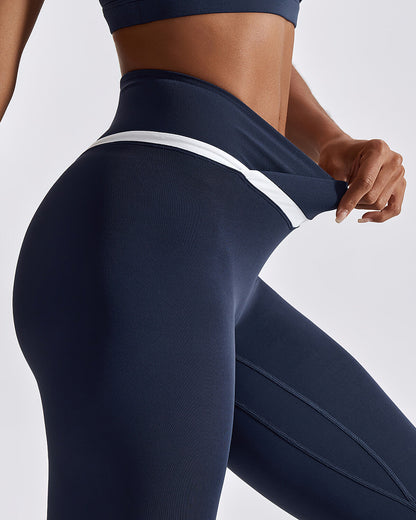 Leggings senza cuciture Natalie - Blu