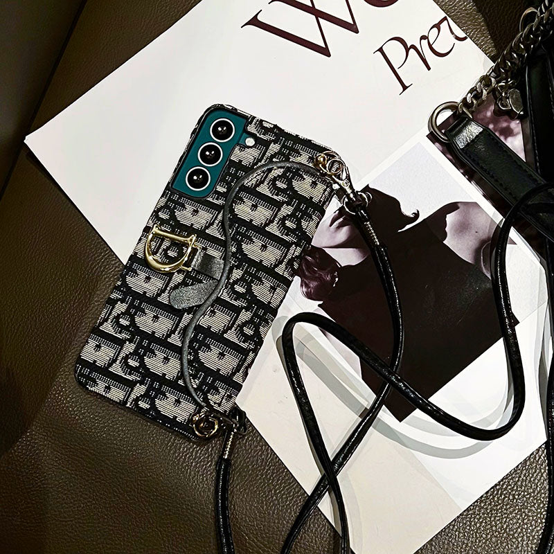 Crossbody-Galaxy-Hülle mit Prägung für Samsung