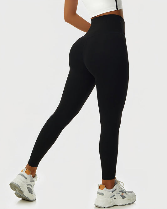 Leggings senza cuciture Paisley - Nero