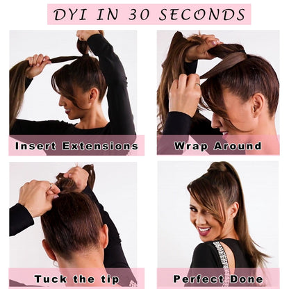 Long Wavy Pretty Ponytail Extensions