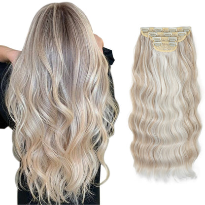 Secret Pretty Clip In Hair Extensions (4PCS)