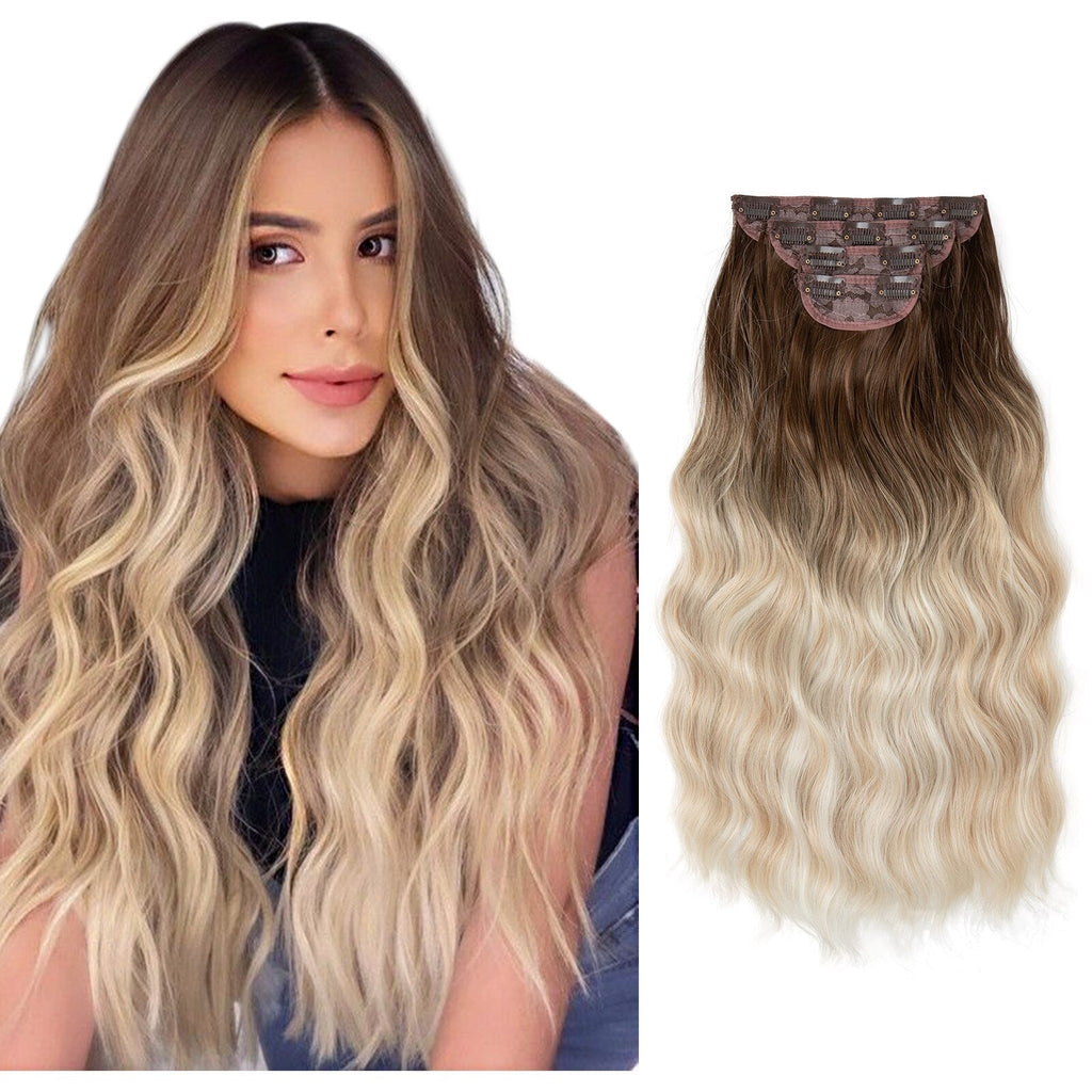 Secret Pretty Clip In Hair Extensions (4PCS)