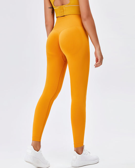 Leggings senza cuciture Sophia - Giallo