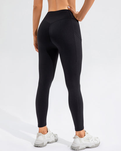 Leggings Sophie Scrunch Pocket - Nero