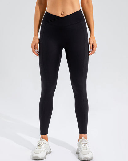 Leggings Sophie Scrunch Pocket - Nero