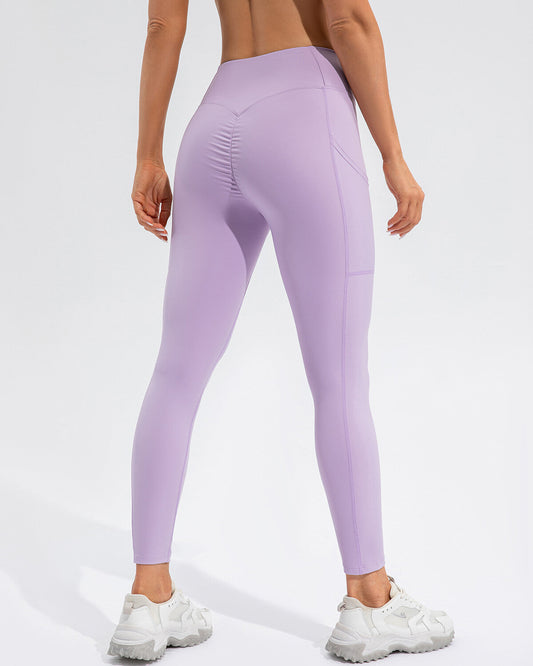 Leggings Sophie Scrunch Pocket - Viola