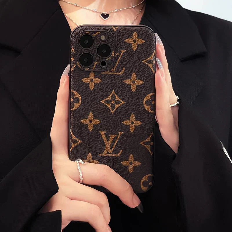 Fashion Leather Premium Phone Case For iPhone