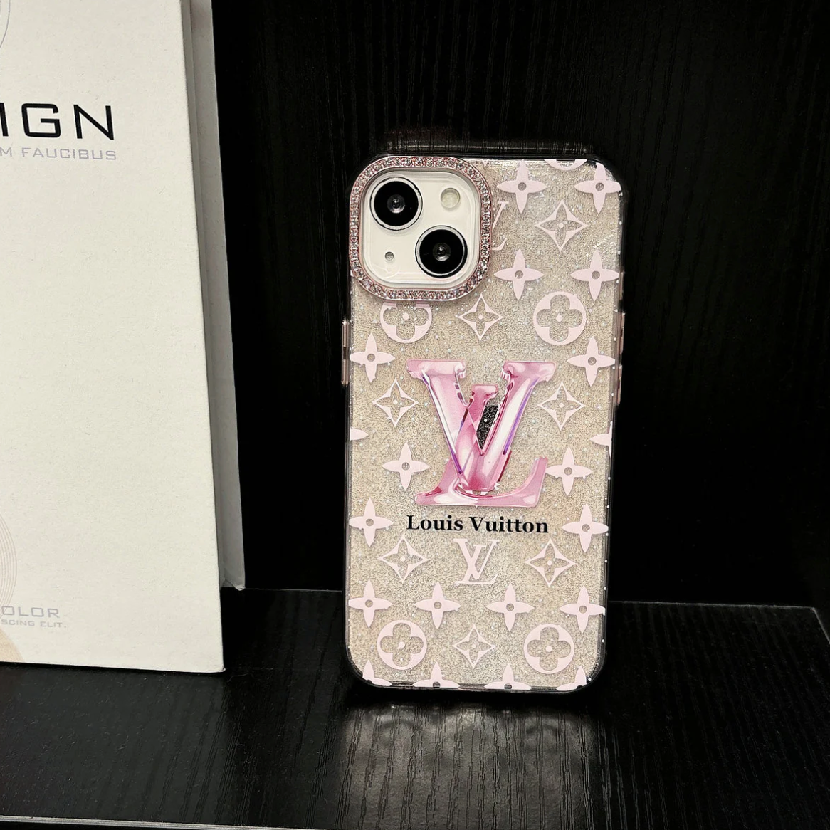 Pink Design Phone Case For iPhone