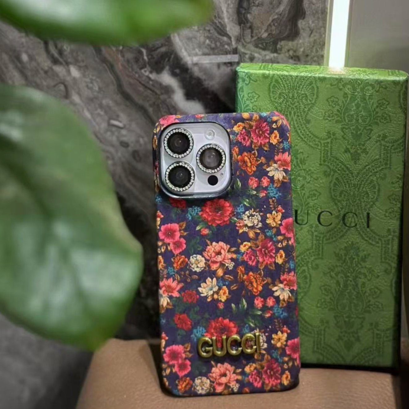 Trendy Flowers Style Phone Case For iPhone