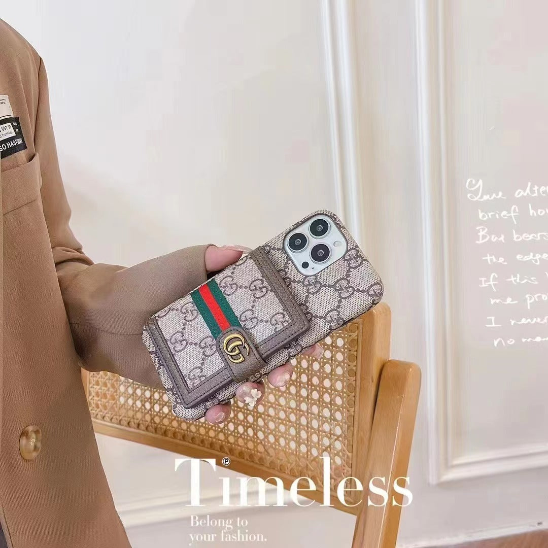 Coole braune Galaxy Hülle für Samsung 