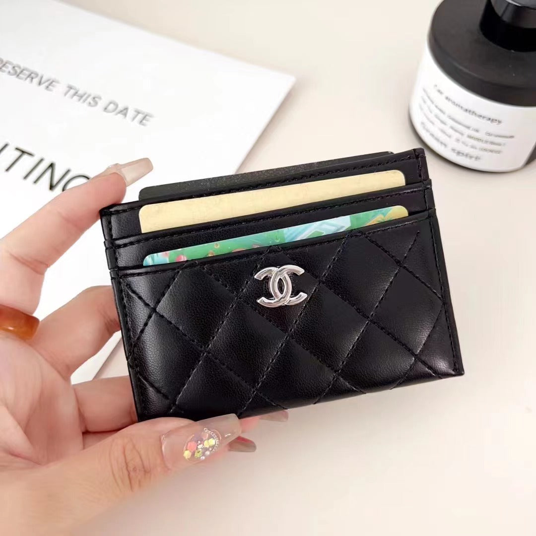 Black Card Holder Wallet