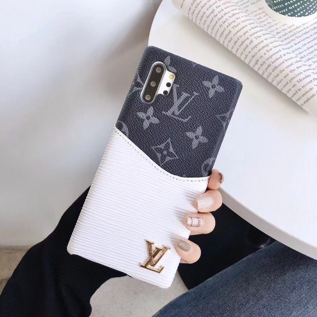 Klassische schwarze Galaxy-Hülle für Samsung 